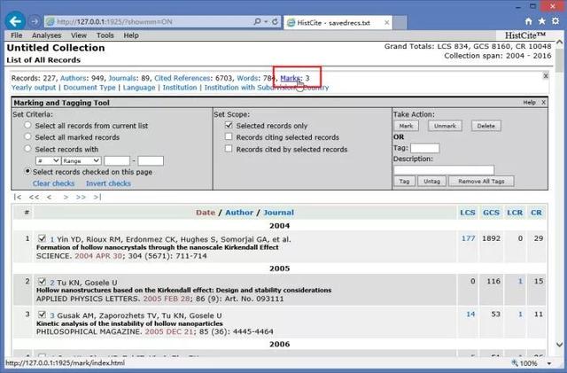 文献引文关系分析利器 Histcite Pro 2.1