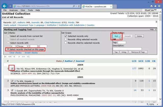 文献引文关系分析利器 Histcite Pro 2.1